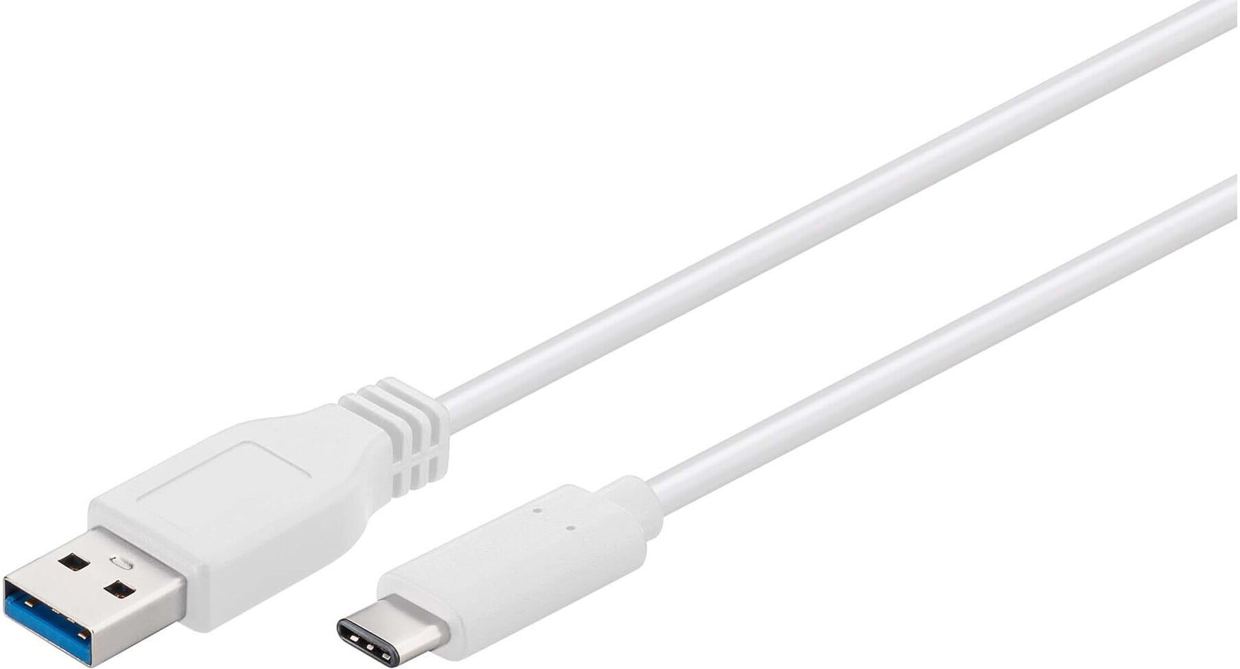 Goobay USB-3.0-Kabel SuperSpeed 0,5m weiß (67185)