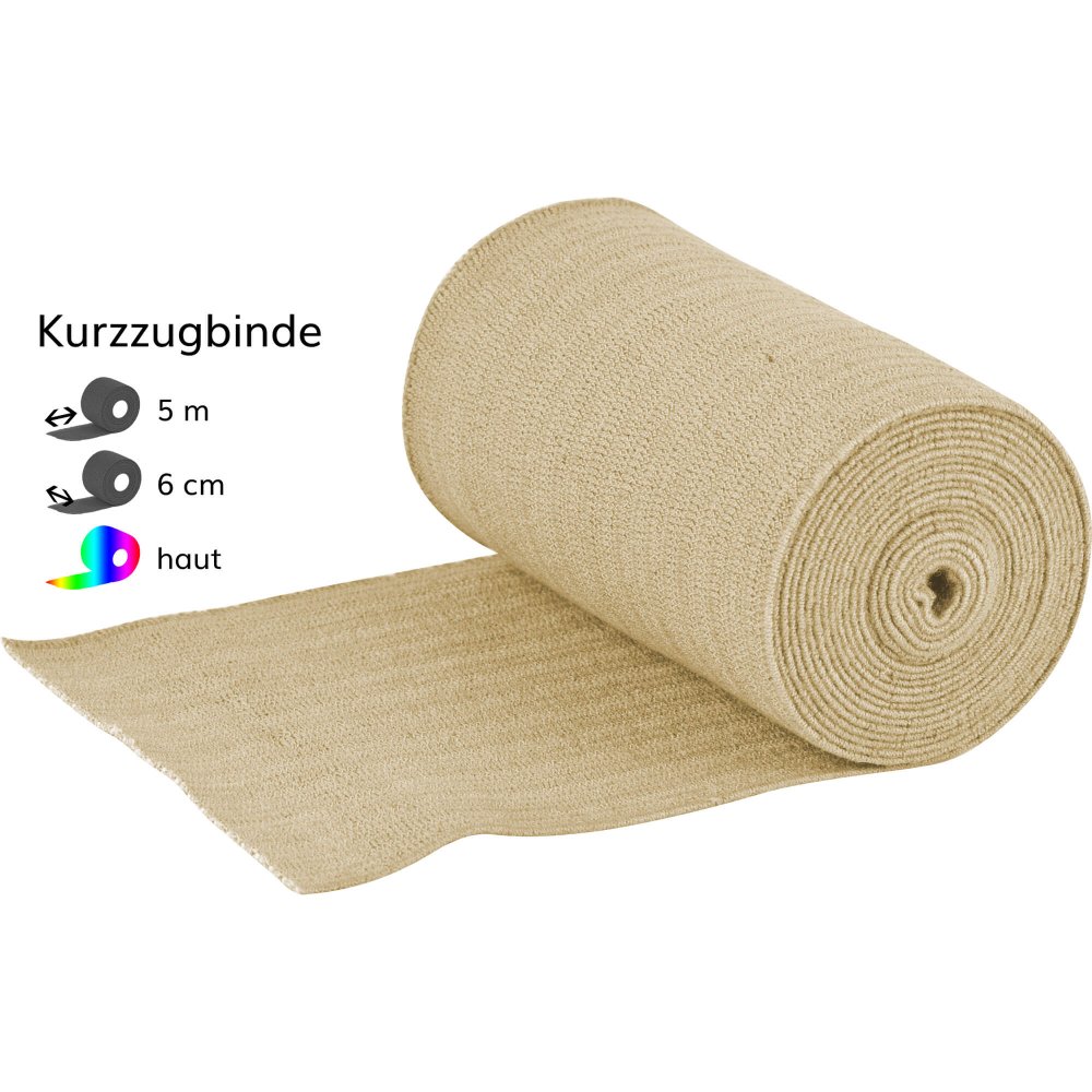 Holthaus Medical GmbH & Co. KG Kurzzugbinde Cottonelast 5mx6cm 01601167