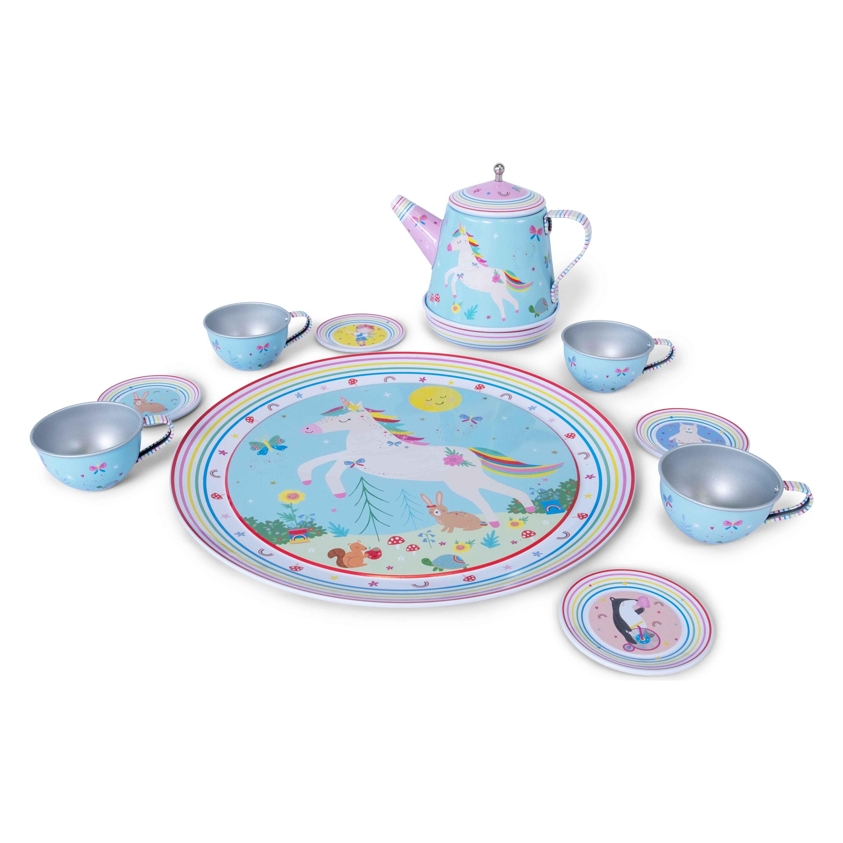 Floss & Rock 1pc Rainbow Fairy Musical Tea Set - 47P5962 (47P5962)