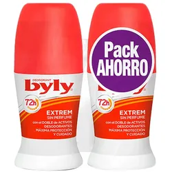 Byly Extrem Desodorant Roll On 2x50ml