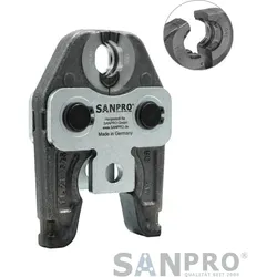 Sanpro, Zange, Pressbacke M15 z.B. zum Pressen von Edelstahl-Fittings und Rohren