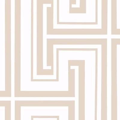Tease Bristol Paper-backed Vinyl 32.7-feet x 20.5-inch Geometric Maze Wallpaper