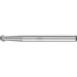 PFERD TOOLS Hartmetall Frässtift Kugel KUD Z4 universal mittel fein - 21211043