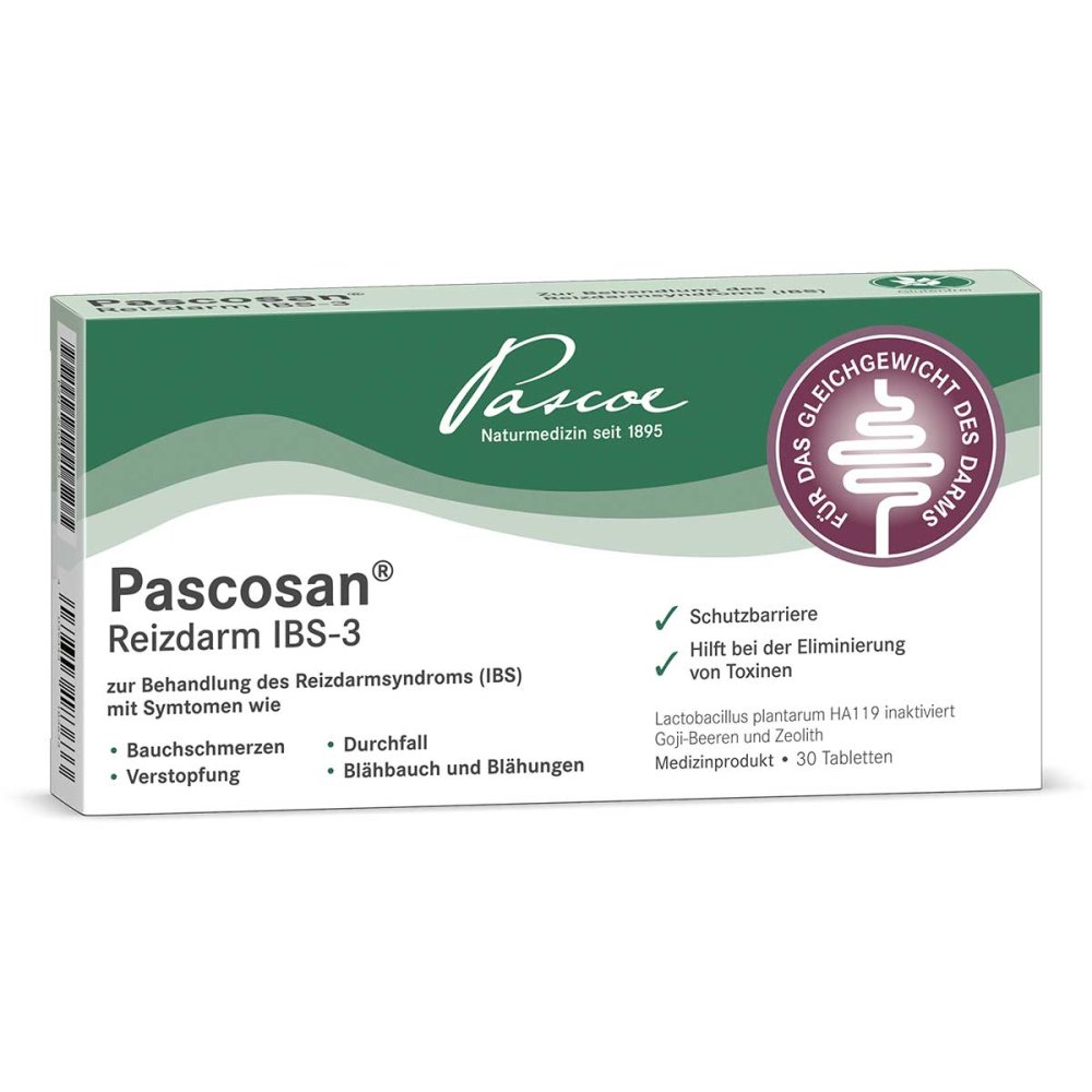 Pascoe pharmazeutische Präparate GmbH Pascosan Reizdarm IBS-3 Tabletten 20042673