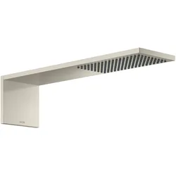 Hansgrohe AXOR ShowerComposition Kopfbrausemodul 1jet BSO, Edelstahl, 110 x 220 mm, PowderRain Strahlart, 425 mm Ausladung