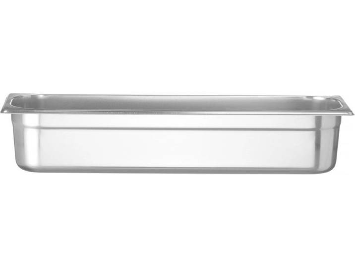 HENDI Gastronormbak – RVS 18/10 – 5\,8L – 100mm hoog – Stapelbaar