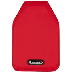 Le Creuset Wa-126, Flaschenkühler, Rot, Silber