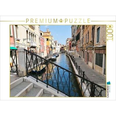 CALVENDO Puzzle Venedig ist Heimat von hunderten Brücken und Kanäle. | 1000 Teile Lege-Größe 64x48cm Foto-Puzzle für glückliche Stunden
