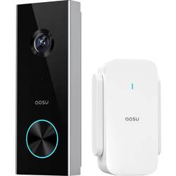 Aosu V8P Video-Türsprechanlage WLAN Komplett-Set 1 Stück Grau, Weiß aos-V8P0.GAEU01000