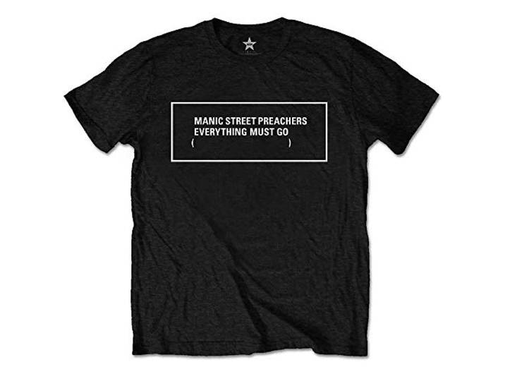 T-Shirt # L Black Unisex # Everything Must Go Monochrome