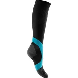 BAUERFEIND Herren Sports Compression Socks Ball&Racket (long), Größe M in Schwarz Steinkohle/ Rivera