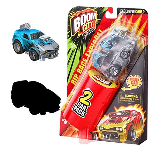 Boom City Racers Duo Pack - Rip, Race, Explode Collectable Toy Car Game inclusief Fire it up! Plus Mystery Vehicle