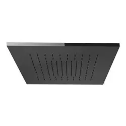 Gessi Minimali, Verkleidung (Cover) der Kopfbrause 350x350 mm Strahlart Regen, 57871727, Farbe: Messing gebürstet PVD