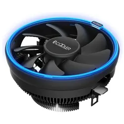 Pccooler E126MB Corona Blau (70 mm), CPU Kühler, Blau