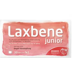 Laxbene junior 4g 30X4 g Pulver zur Herstellung einer Lösung zum Einnehmen