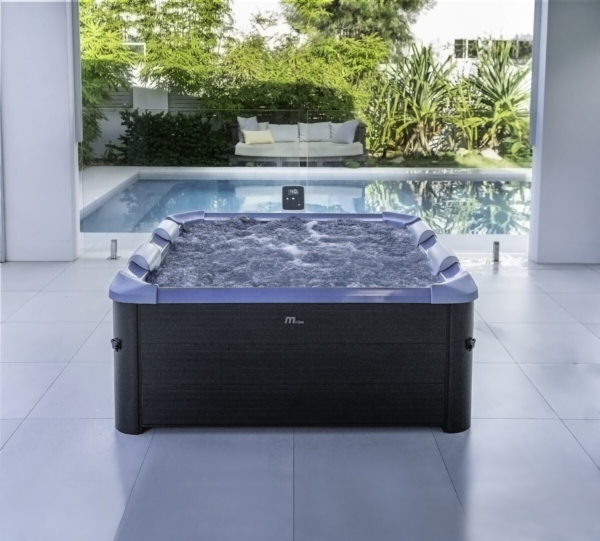 MSpa Whirlpool Oslo Saphire, 160x160x65cm, Modell 2026