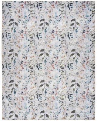 Nourison Washables Indoor Multicolored Floral Area Rug