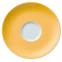 6er-Set Thomas Untertasse Sunny Day Ø 14,5 cm Porzellan Gelb M (Medium)