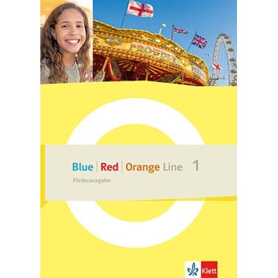 Blue Line - Red Line - Orange Line 1, Set von , Klett Schulbuchverlag, 978-3-12-549201-1