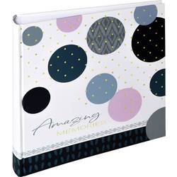 walther+ design MX-485-L MX-485-L Fotoalbum (B x H) 30 cm x 30 cm Blau 100 Seiten