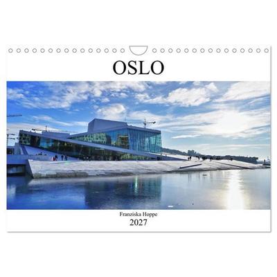 Oslo - Norwegen (Wandkalender 2027 DIN A4 quer), CALVENDO Monatskalender
