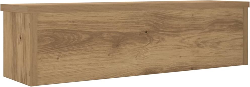vidaXL Étagère de cuisine empilable chêne artisanal 60x15x16 cm
