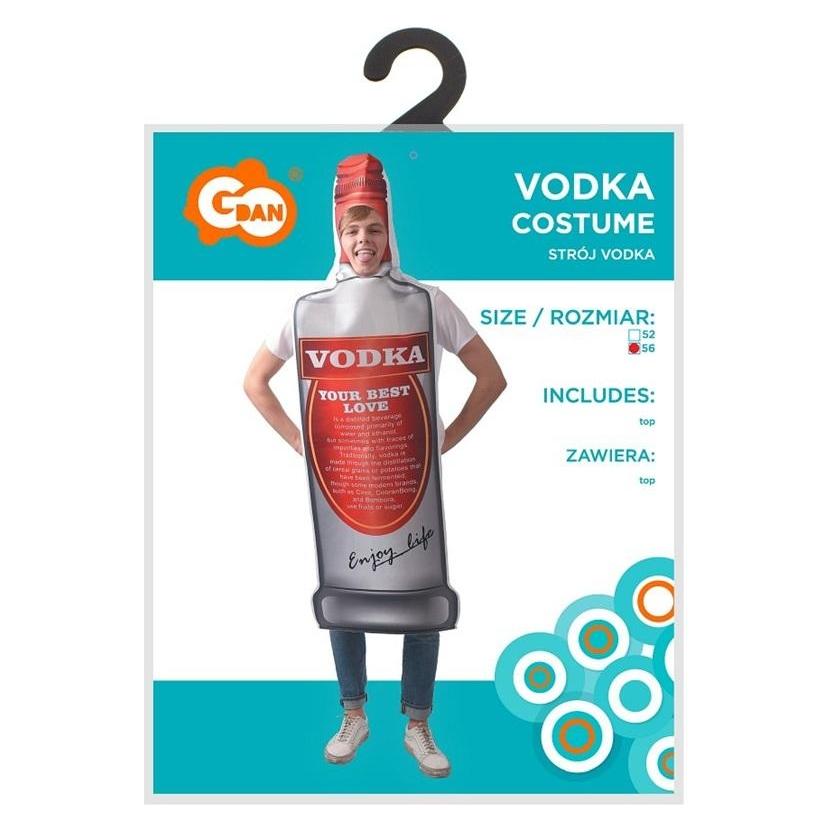 GoDan Wodka Erwachsenenkostüm, Grösse 56 (56) (58221225)