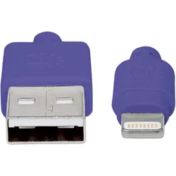 Manhattan iLynk Lightning-Kabel (0.15 m, USB 2.0), USB Kabel