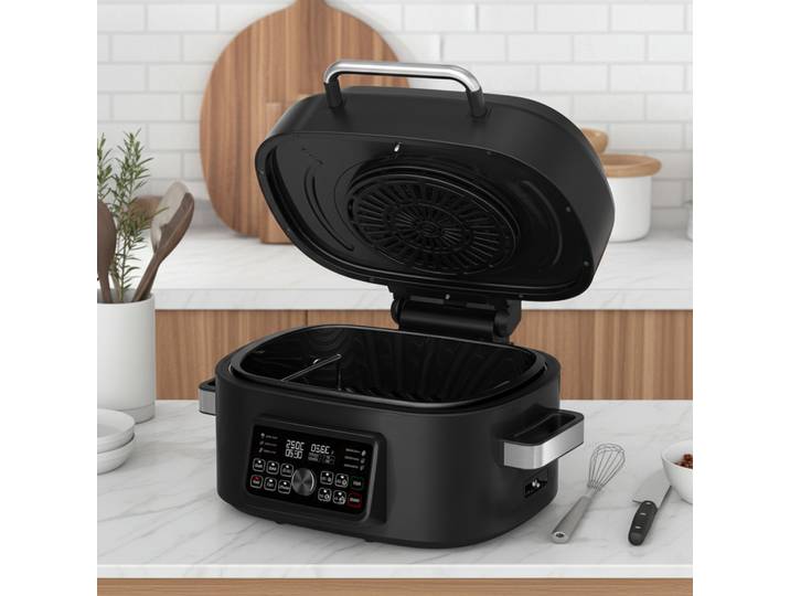 Multi Heissluftgrill, 6 Liter, 1660 W, 120°-265°C