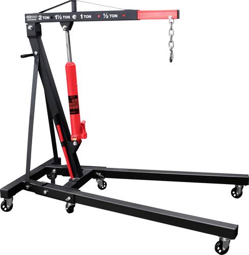 KS Tools 160.1290 performance Werkstattkran, klappbar, 2000kg