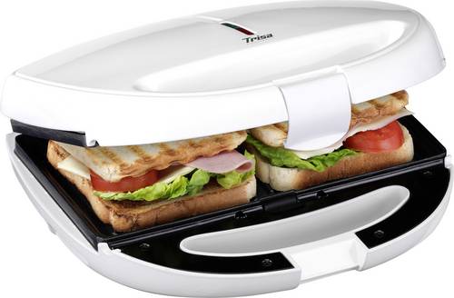 Trisa Tasty Snack Sandwich-Toaster Weiß