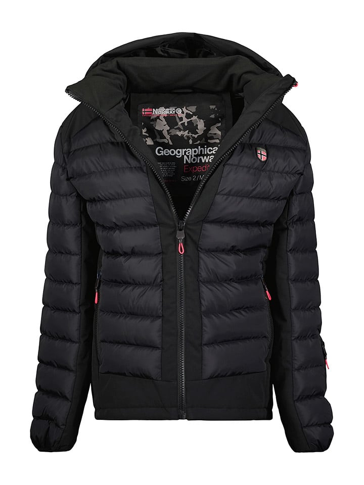 Geographical Norway Steppjacke "Aurelien" in Schwarz - L