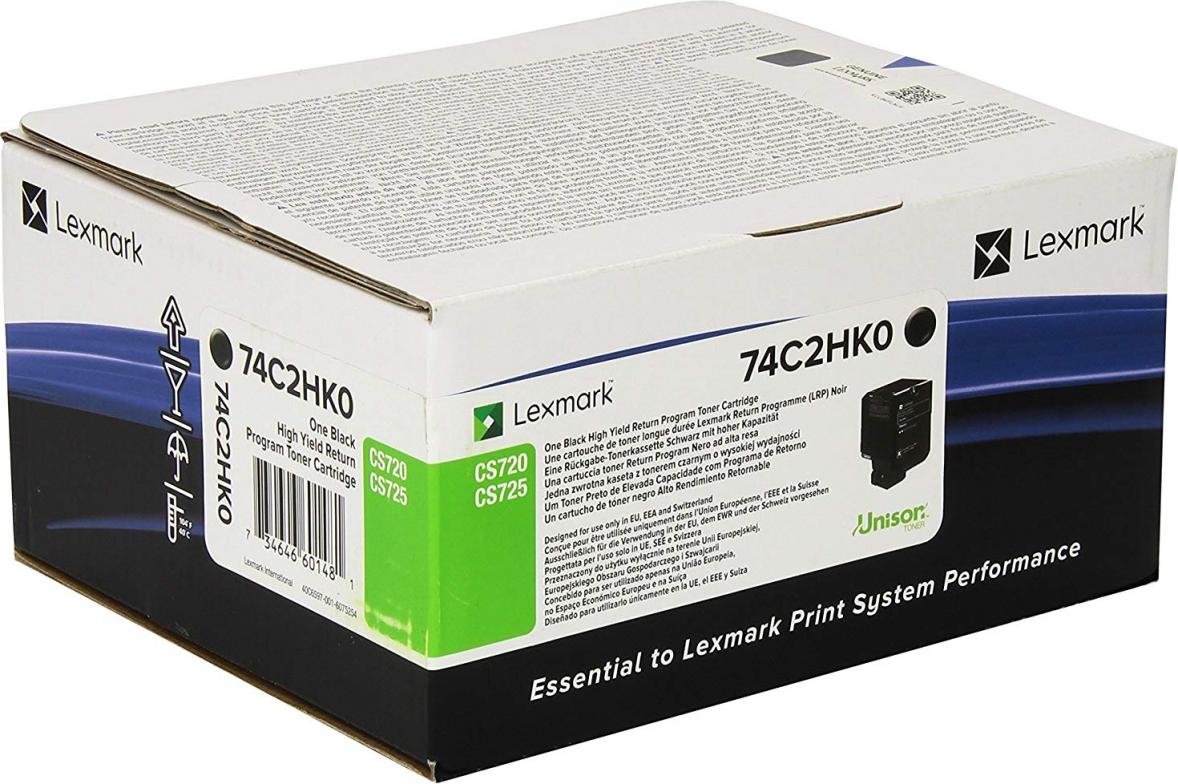 Lexmark 74C2HK0, 20000 Seiten, Schwarz, 1 Stück(e)