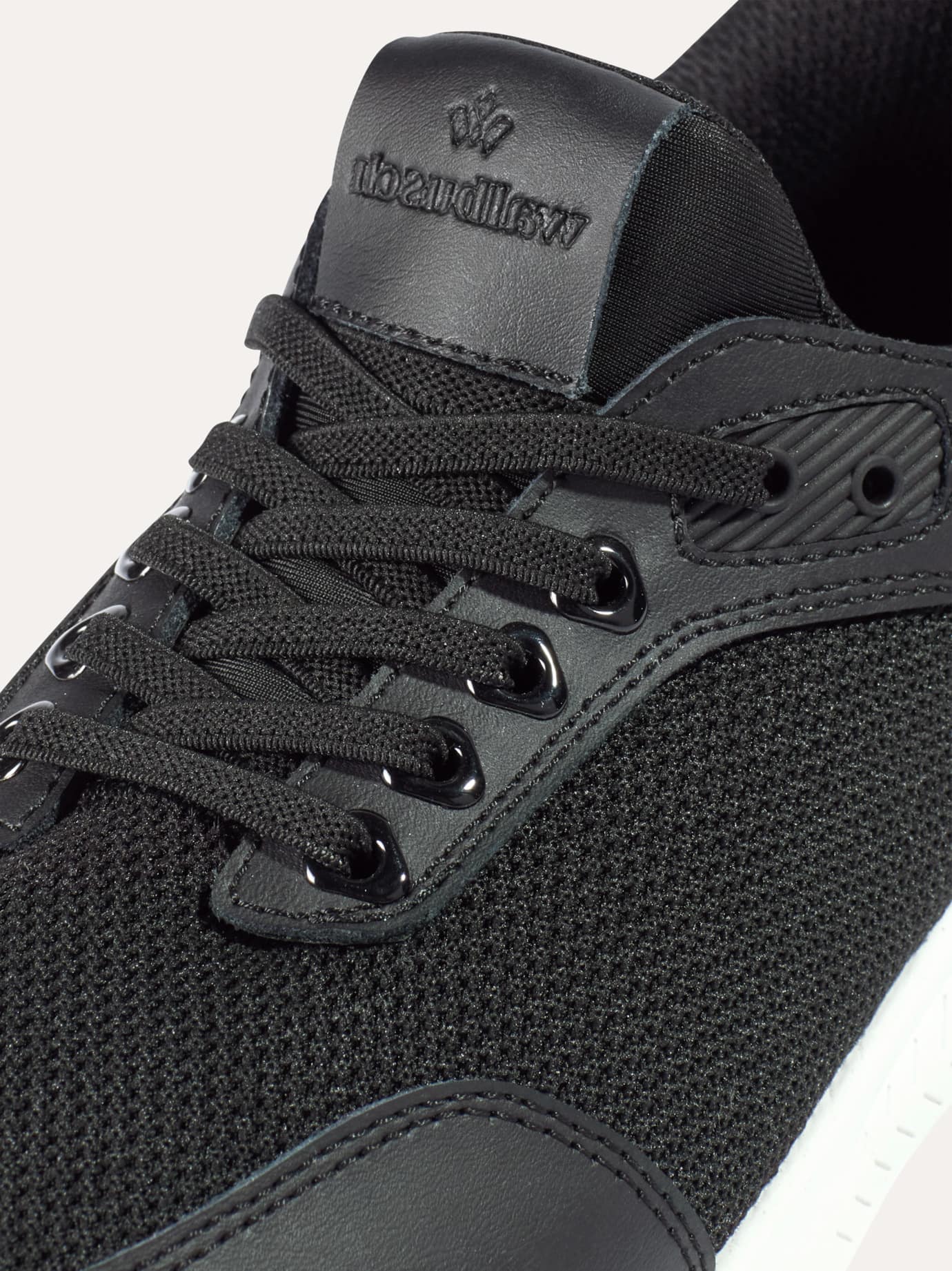 Walbusch Ultraleicht Sneaker Mühelos, , Farbe Schwarz, 44, komfortables Schlupfsystem herrlich leicht Herren