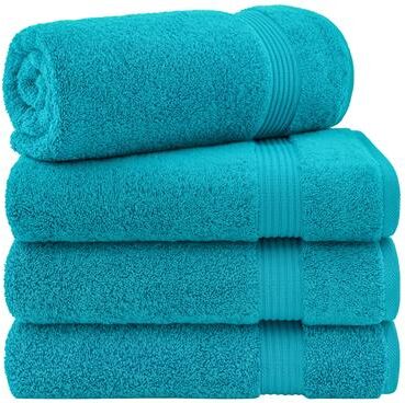 American Soft Linen 4 Piece 100% Cotton Bekos Bath Towel Set