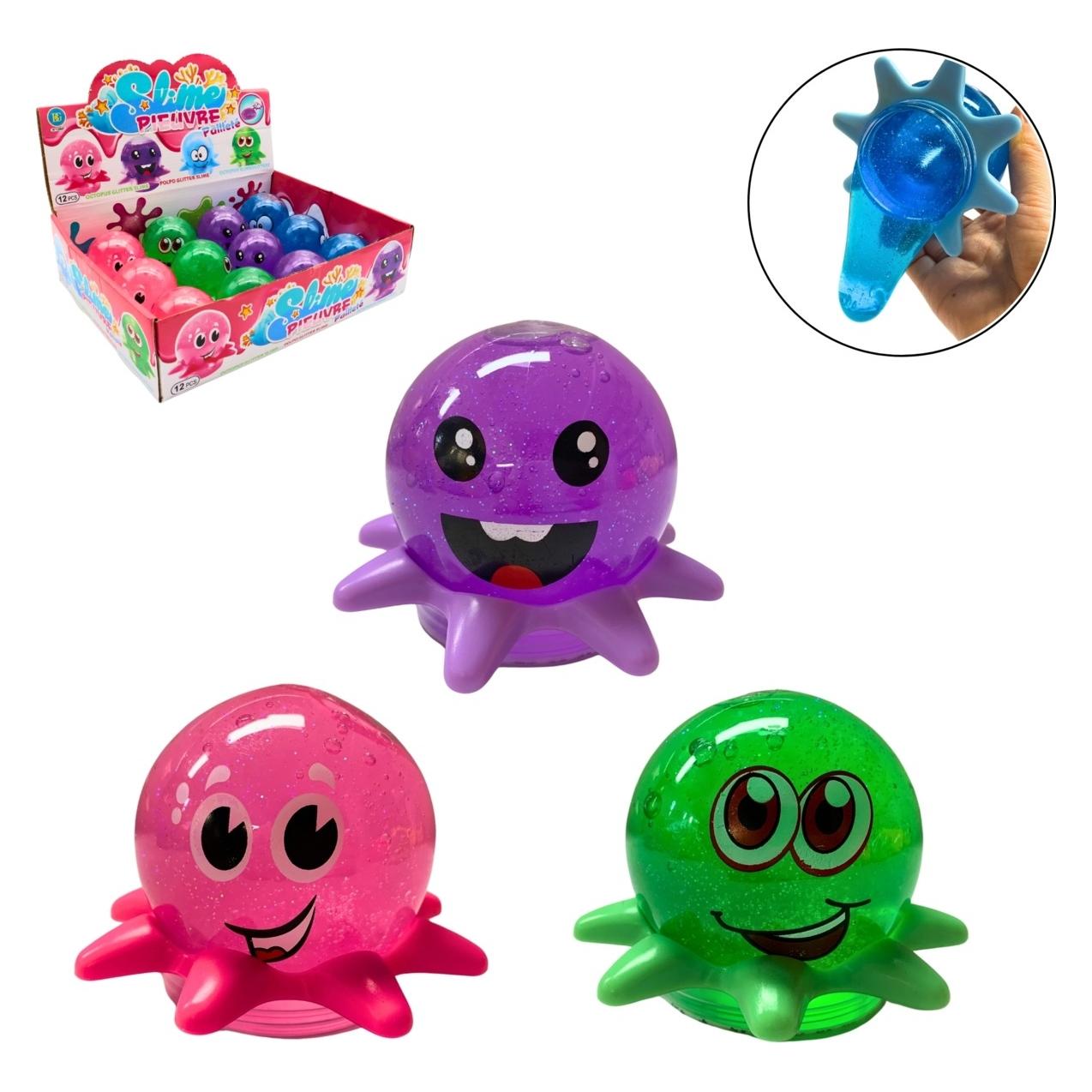 Magni Slime Oktopus 4fach sortiert (53615978)