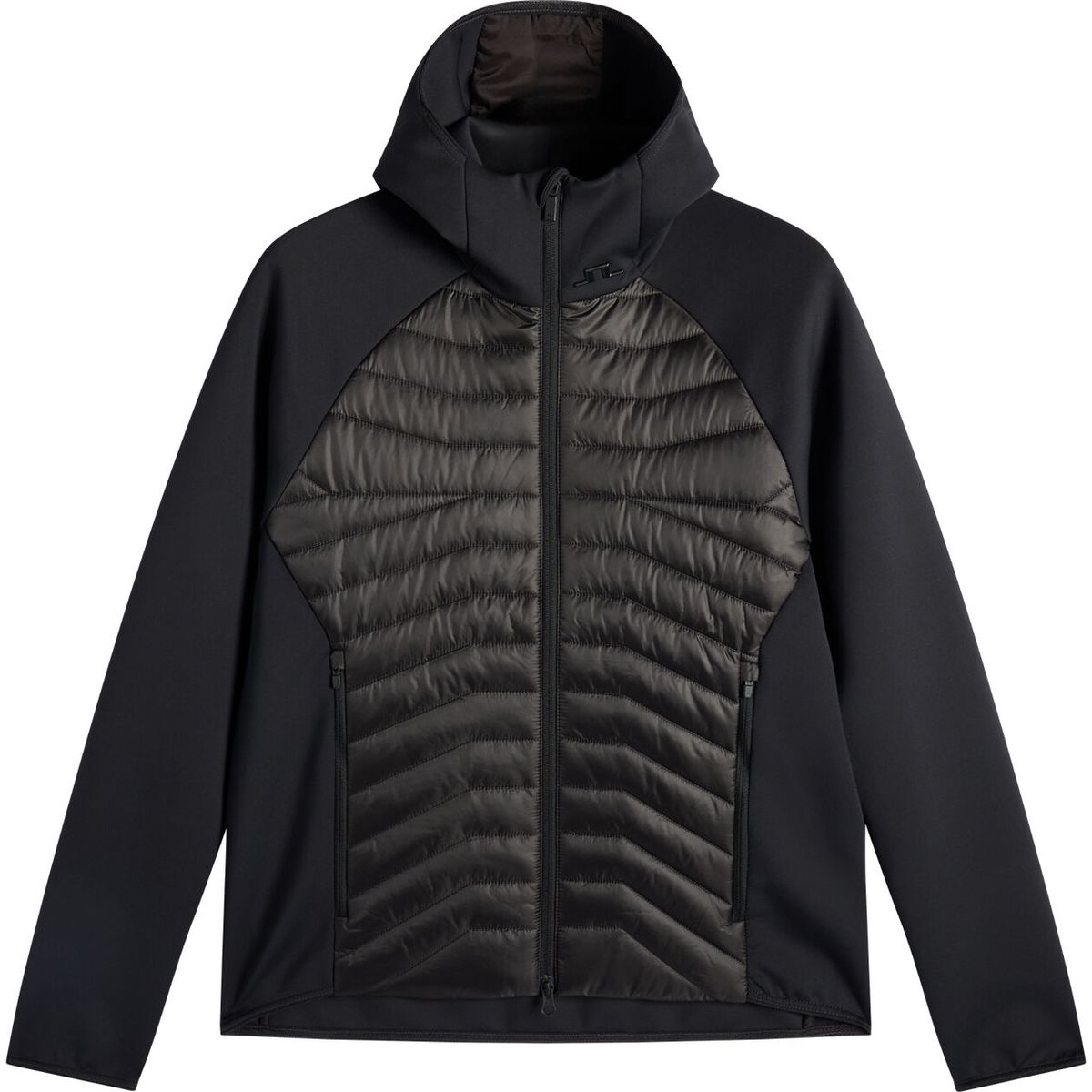 J.Lindeberg Heyden Quilt Hybrid Hood black (9999) M BMOW16467-9999-M