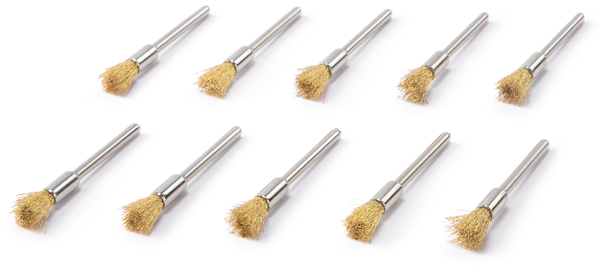 HBM spazzola a pennello in ottone 8 mm per multiutensile
