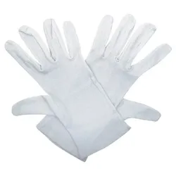 HB SCHUTZBEKLEIDUNG ESD Handschuhe Baumwolle weiß, Gr. 8