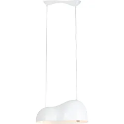 KARE X KARIM RASHID Pendelleuchte Cloud Beam Double Fiberglas Weiß