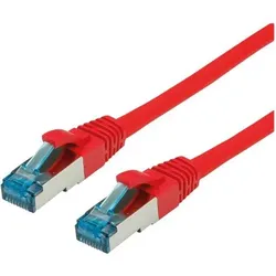 VALUE - Patch-Kabel rot RJ-45 (M) zu RJ-45 (M) - 1 m - SFTP, PiMF - CAT 6a
