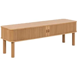 Actona »Langley« TV-Tisch Eiche Furnier 140x45x40 cm / Eiche Furnier