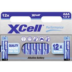 XCell Micro (AAA)-Batterie Alkali-Mangan 1.5 V 12 St. 149654