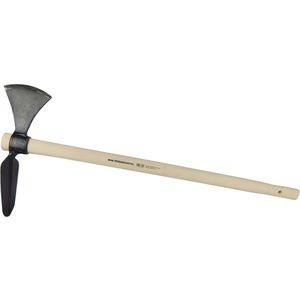 SHW Gartenhacke 53646, Wiedehopfhacke Ovalblatt, mit Stiel, aus Stahl, (LxB) 105 x 45,5 cm