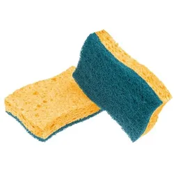 Scotch-Brite 2x Reinigungsschwamm »Delicate« gelb