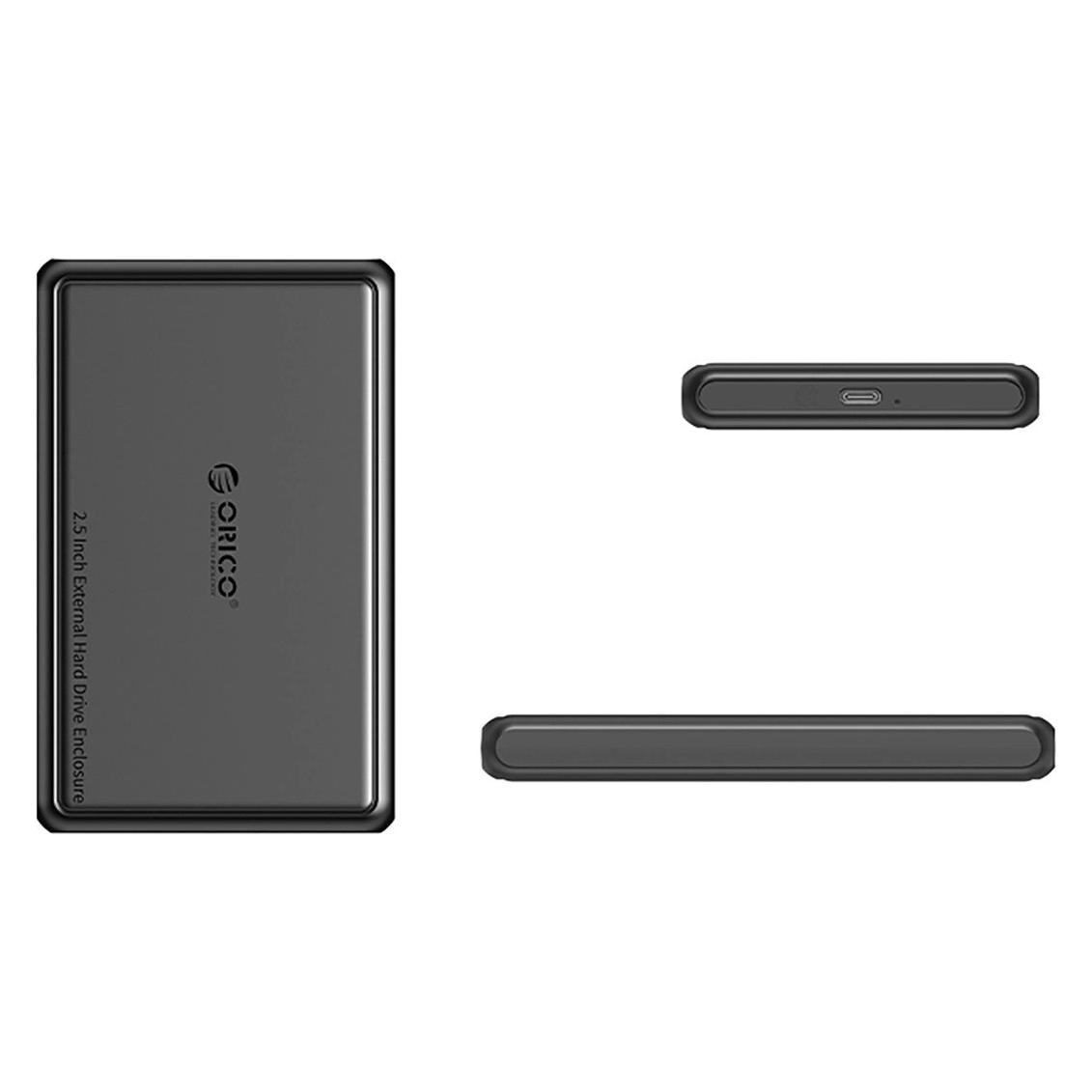 Orico Other Computer Accessory DDL25-C3 2.5" HDD/SSD USB-C 5Gb/s Disk Drive - Black (6942227137890)