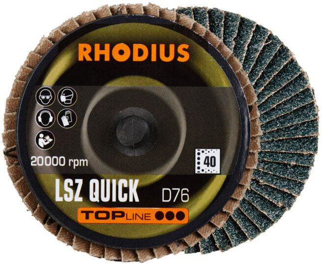 Disque à lamelles au zirconium Rhodius LSZ QUICK (303934)