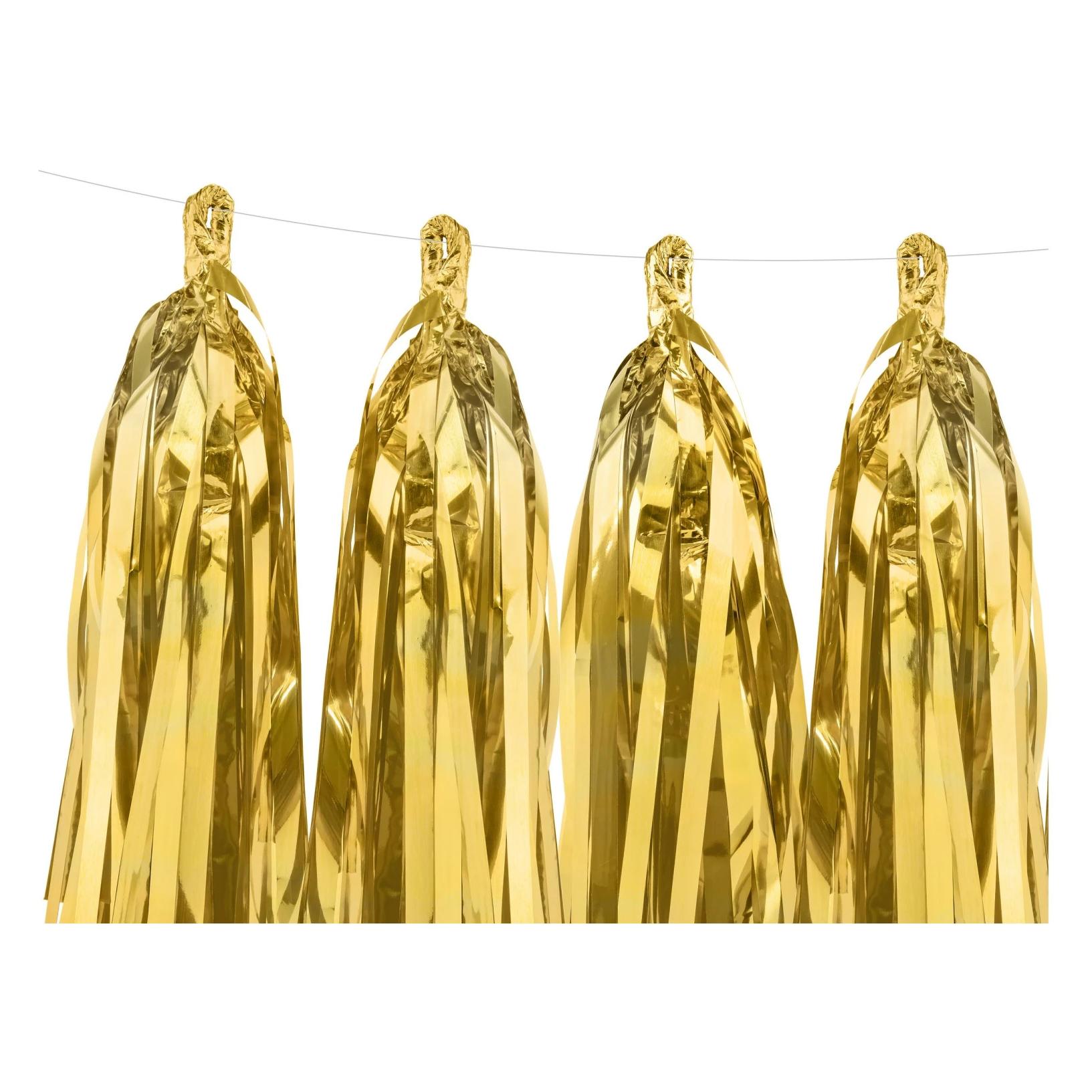 Partydeco Girlande Quasten (50 Stk.) (TG1-019M-KARTON)
