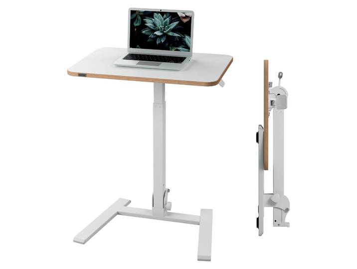 LEITZ 65880001 Poste de travail assis-debout LEITZ Ergo Compact\, pliable\, blanc