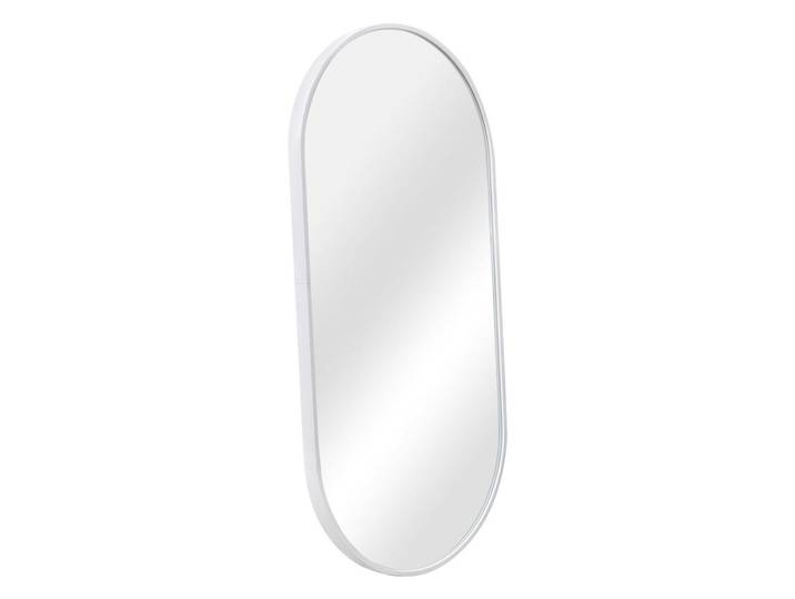 [en.casa] Wandspiegel Corato, Weiß, Glas, 38.4x2.8x78.4 cm, Spiegel, Wandspiegel